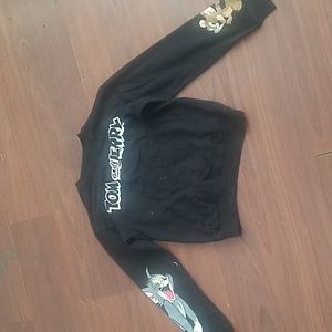 Black tom and jerry sweater